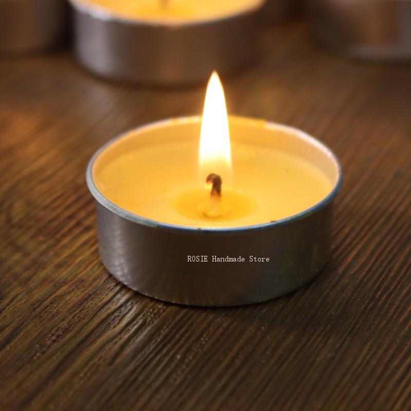 Candle Making Video - Leere Tee wachs runde Aluminium box