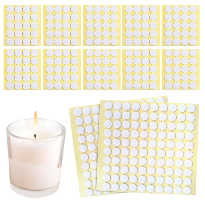 Candle Making Wicks - 400PCS/100PCS Kerze Docht Aufkleber Transparent Acryl