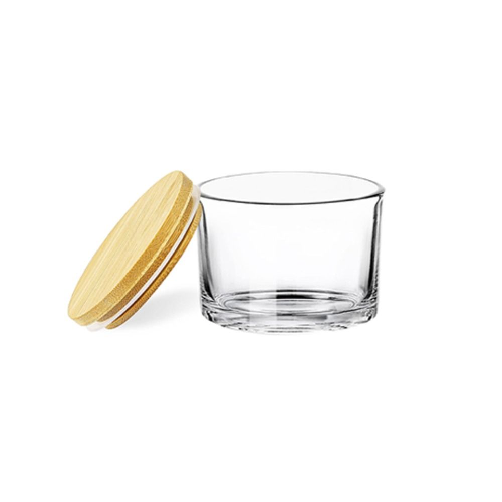Candle Making Glass Jars - Klarglas-Kerzengläser, kleine, breite Öffnung, leere Kerzenbehälter,