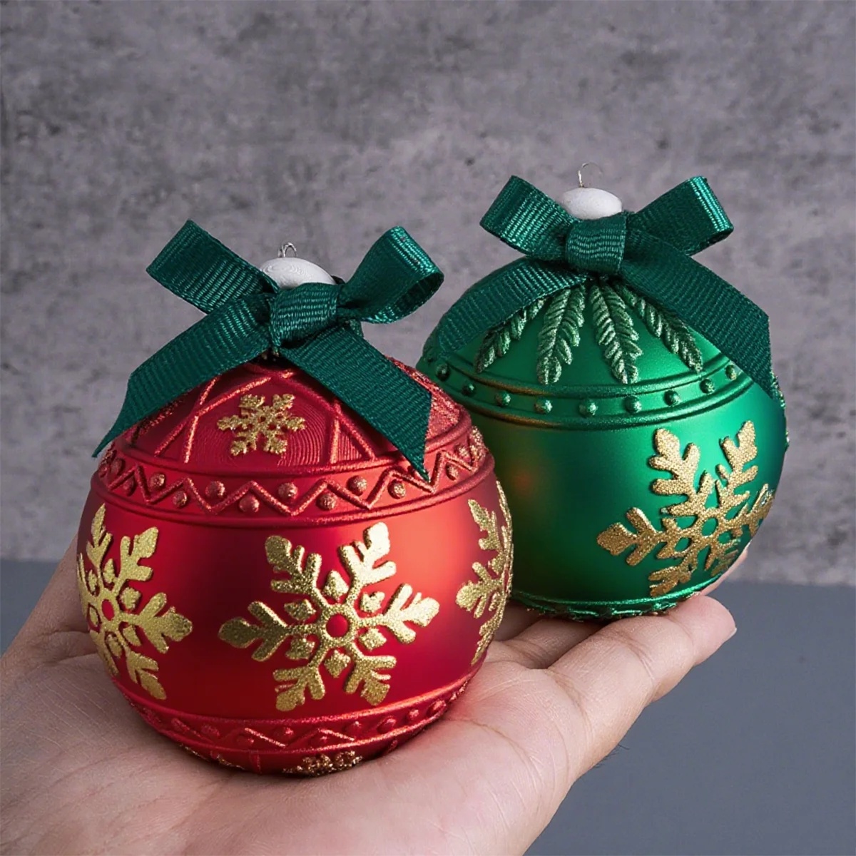 Candle Making Kit Xmas - Weihnachten Runde Kugel Kerze Glas Silikon