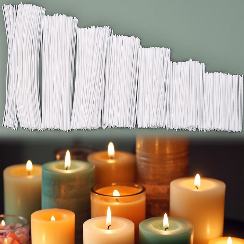Candle Making Wicks - 50/100pcs gewachste Baumwolle Kerze Dochte Set