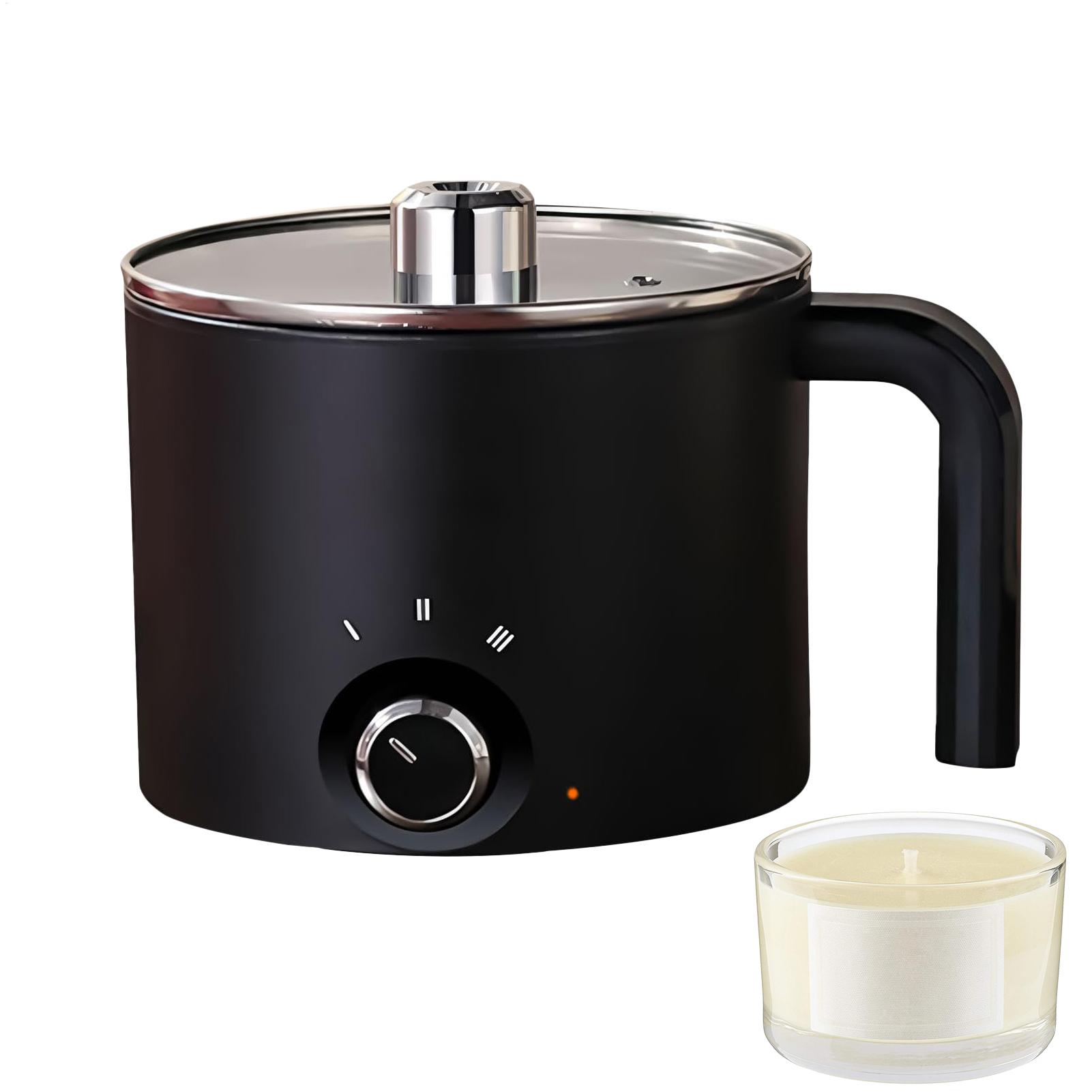 Candle Making Wax Melter - Kerzenwachs-Schmelztopf 1,5L Großer Edelstahl Elektrischer Antihaft-Kerzenherstellungstopf