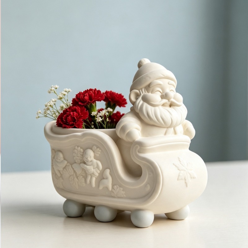 Weihnachtsmann-Schlitten Silik – Candle Making Pot Bewertung und Preis