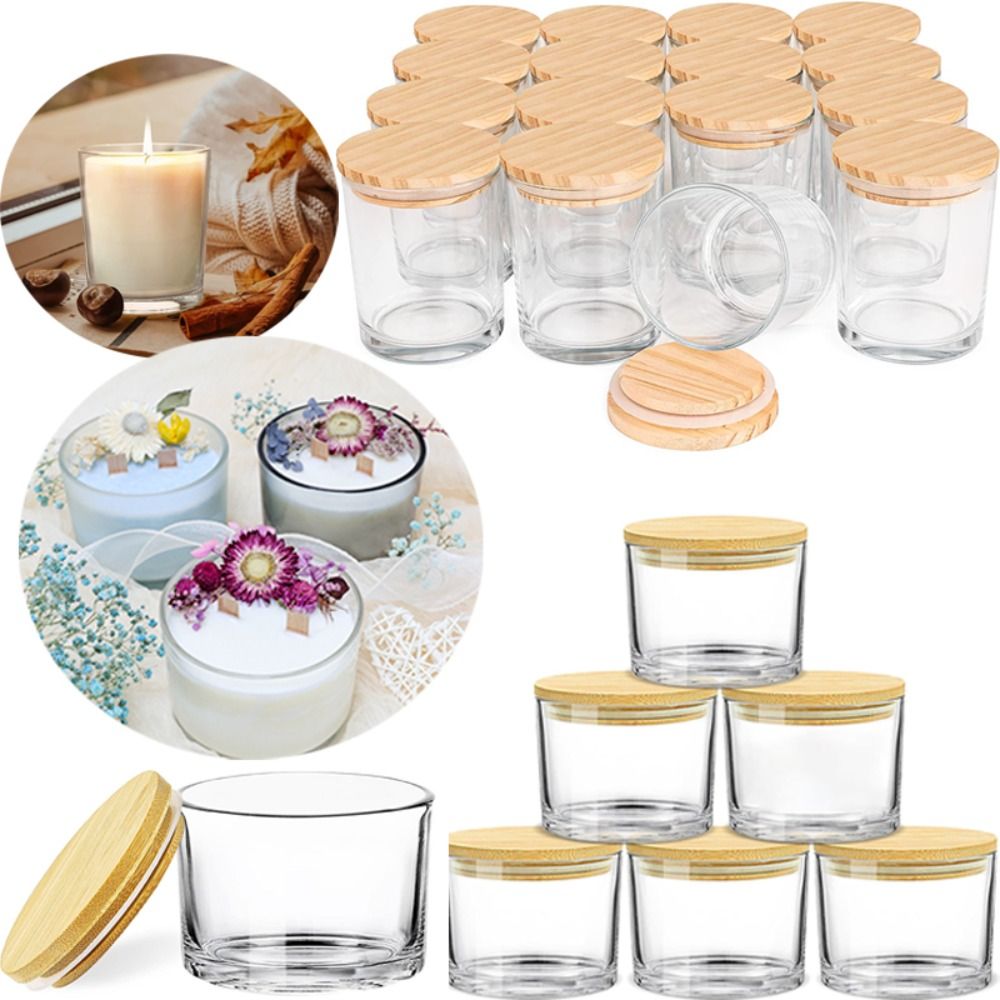 Klarglas Kerzen gläser transpa – Candle Making Glass Jars Bewertung und Preis