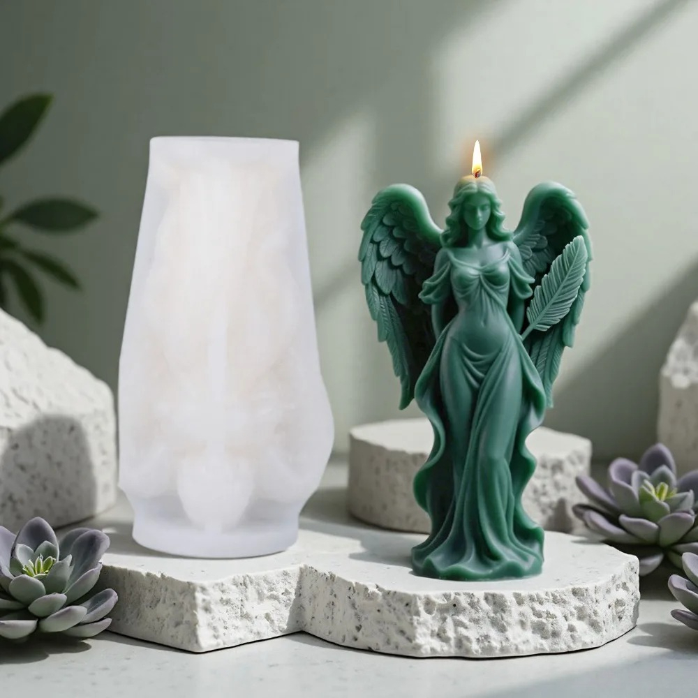 Flügel Göttin Duft Silikon Ker – Candle Making Video Bewertung und Preis