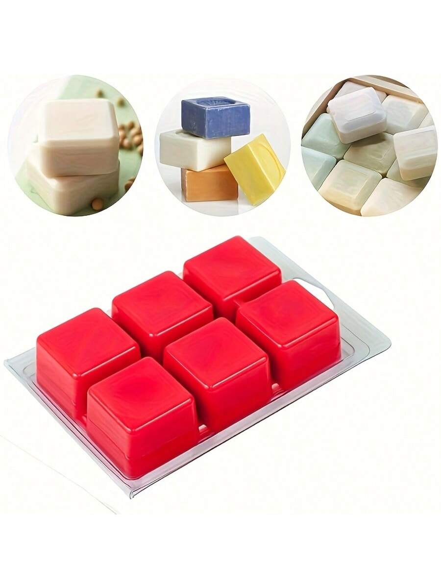 12/24 Stück rechteckige 6-Loch – Candle Making Gel Wax Bewertung und Preis