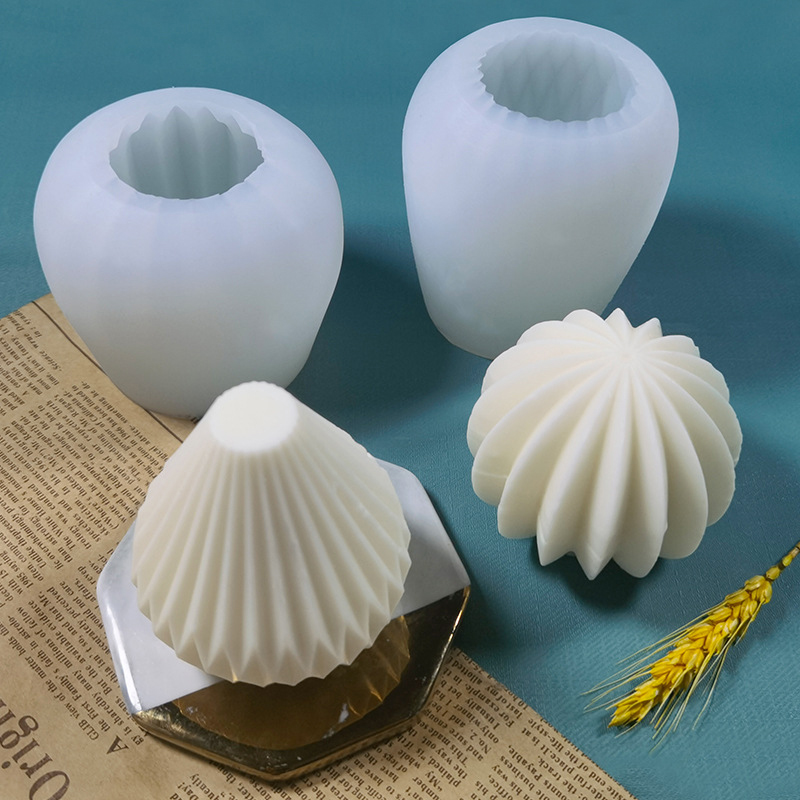 3D Silikon-Kerzenformen Geomet – Candle Making Gel Wax Bewertung und Preis