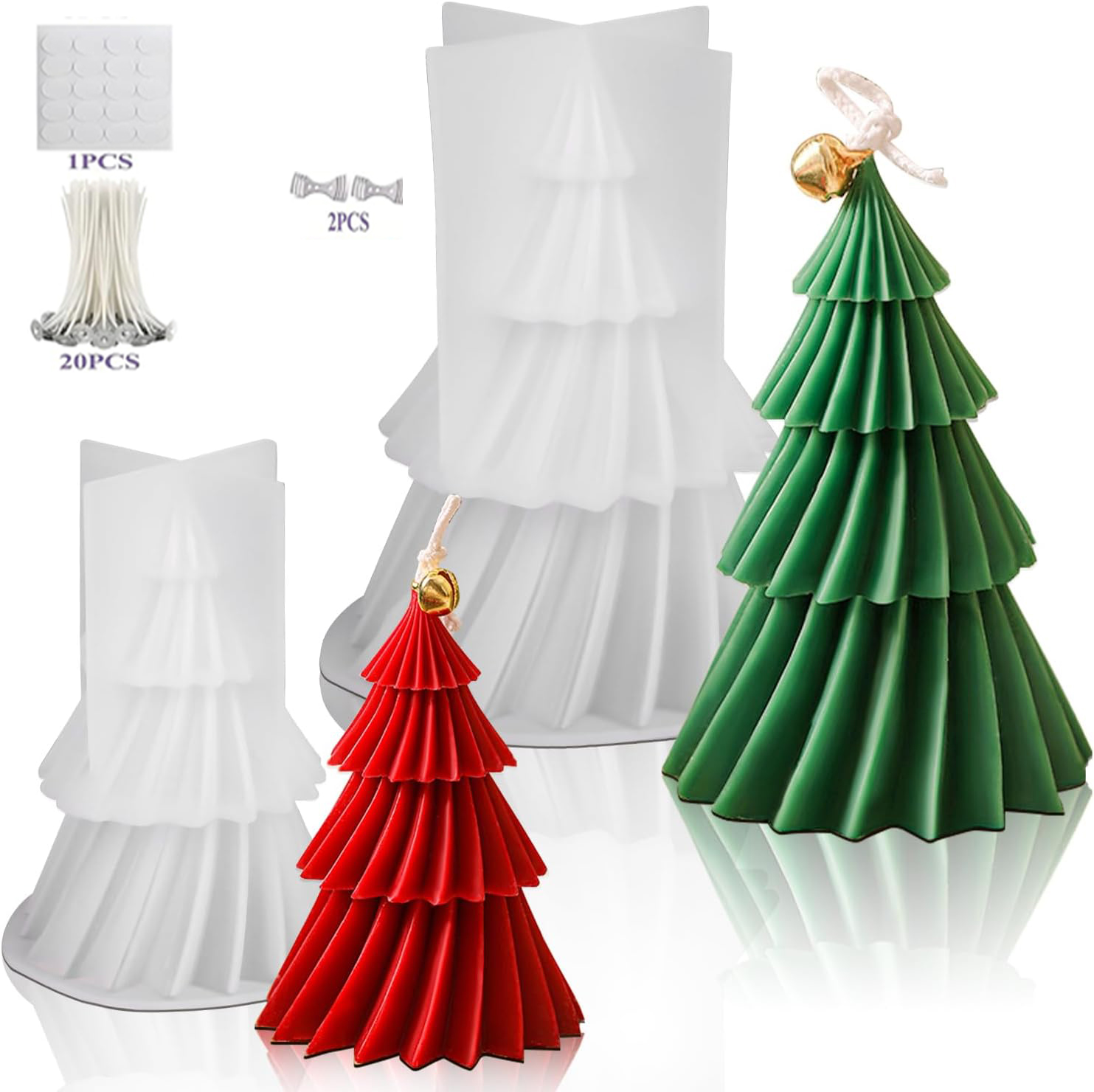 Weihnachtsbaum Silikon-Kerzenf – Candle Making Kit Xmas Bewertung und Preis