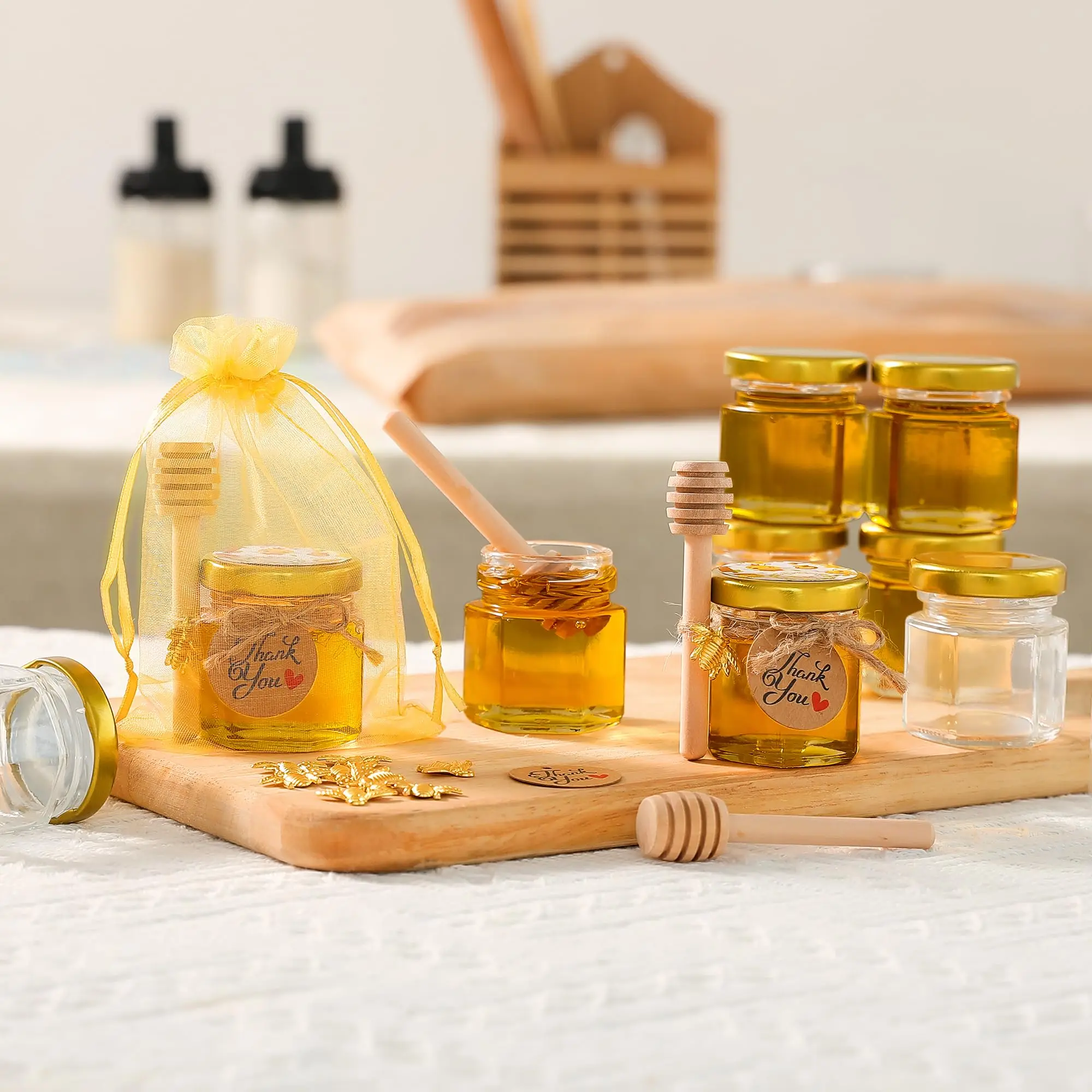 1,5 Unzen Sechseckige Mini-Gla – Candle Making Glass Jars Bewertung und Preis
