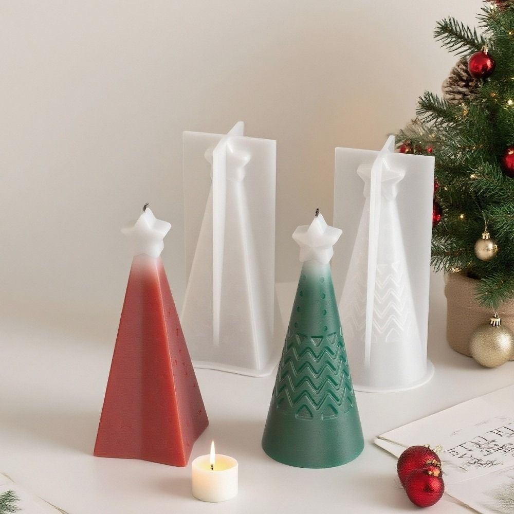 Silikon-Weihnachtskegel-Kerzen – Candle Making Kit Xmas Bewertung und Preis