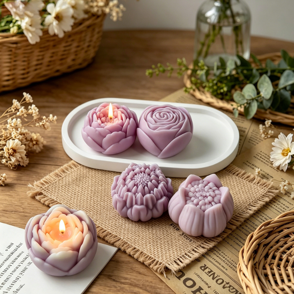 3D Blumen Silikonform Pfingstr – Candle Making Video Bewertung und Preis