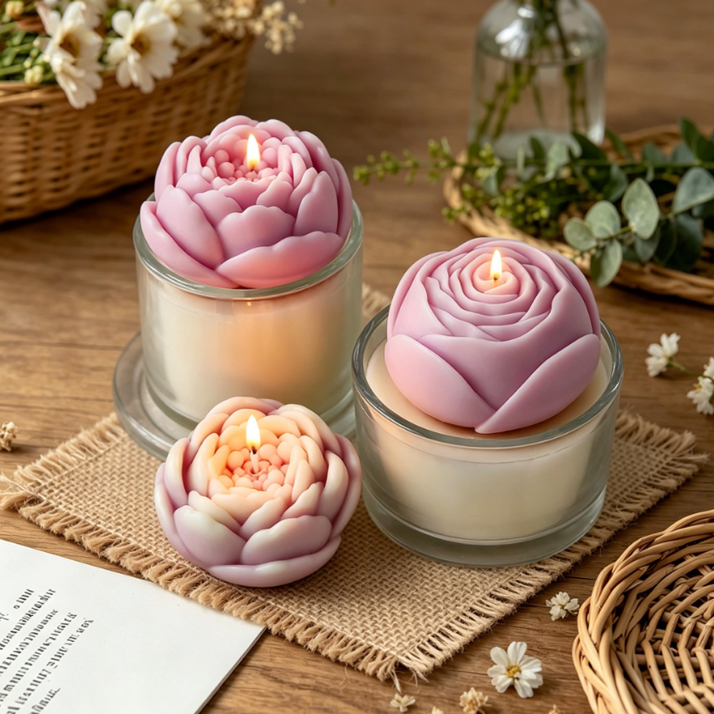 3D Blumen Silikonform Pfingstr – Candle Making Video Bewertung und Preis