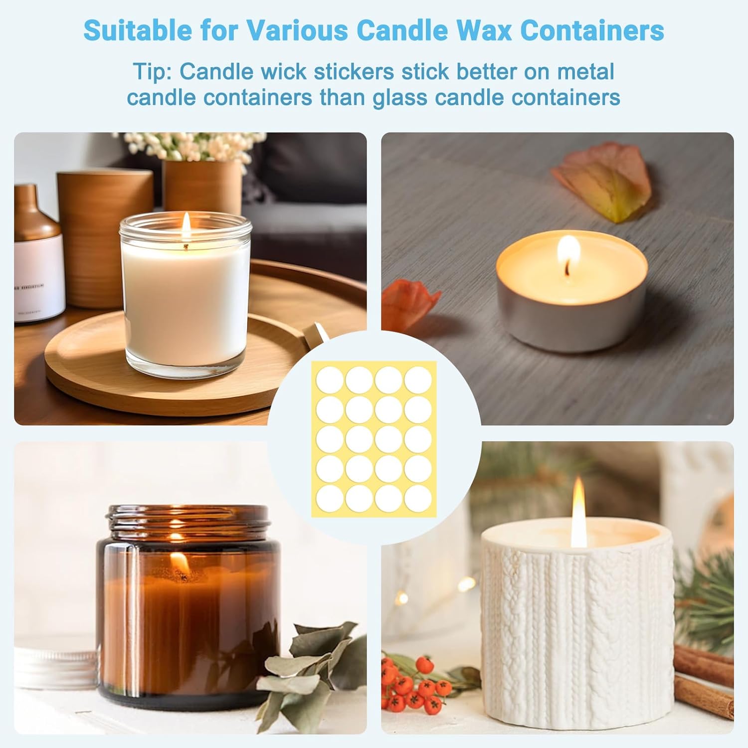 400PCS/100PCS Kerze Docht Aufk – Candle Making Wicks Bewertung und Preis