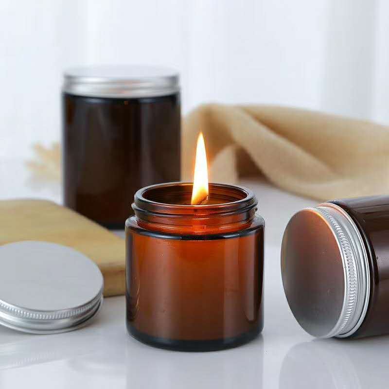 6 Stück 100/250 ml Braunglas-K – Candle Making Glass Jars Bewertung und Preis