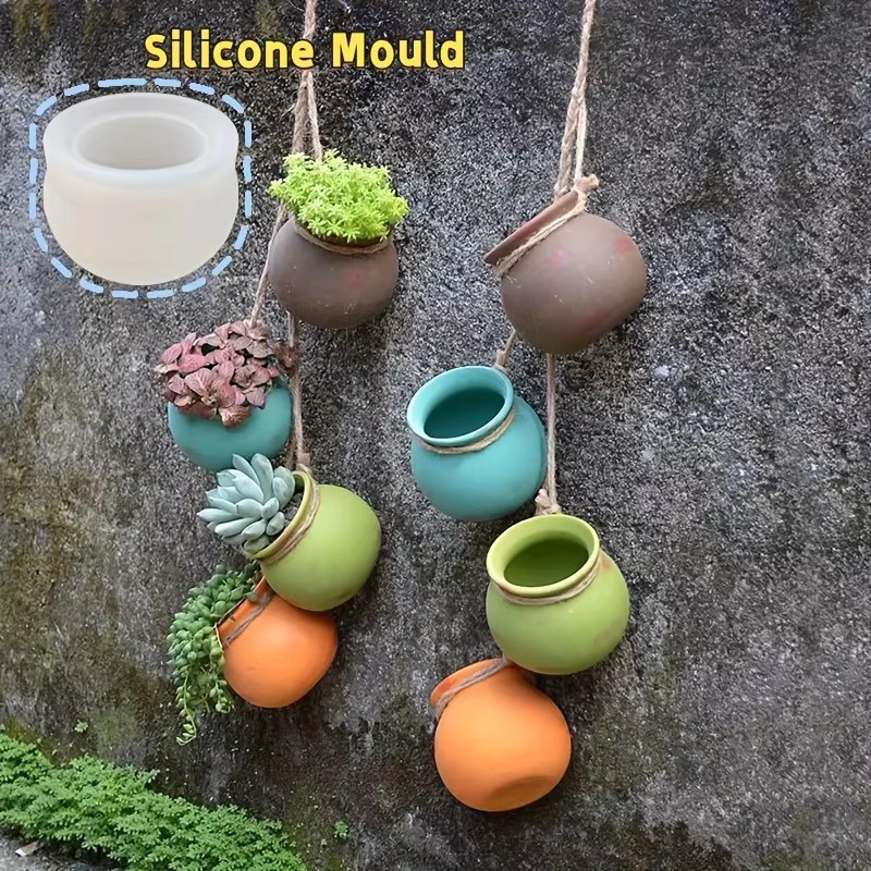 Silikon-Blumentopfformen, Harz – Candle Making Pot Bewertung und Preis