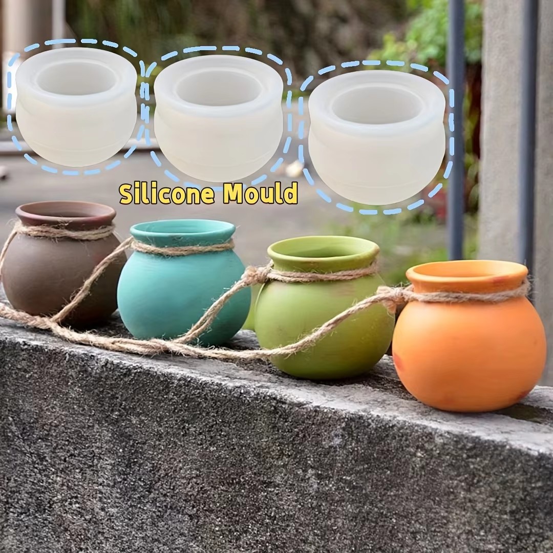 Silikon-Blumentopfformen, Harz – Candle Making Pot Bewertung und Preis
