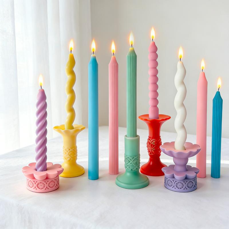 Lange Spiralförmige Silikon-Ke – Candle Making Video Bewertung und Preis
