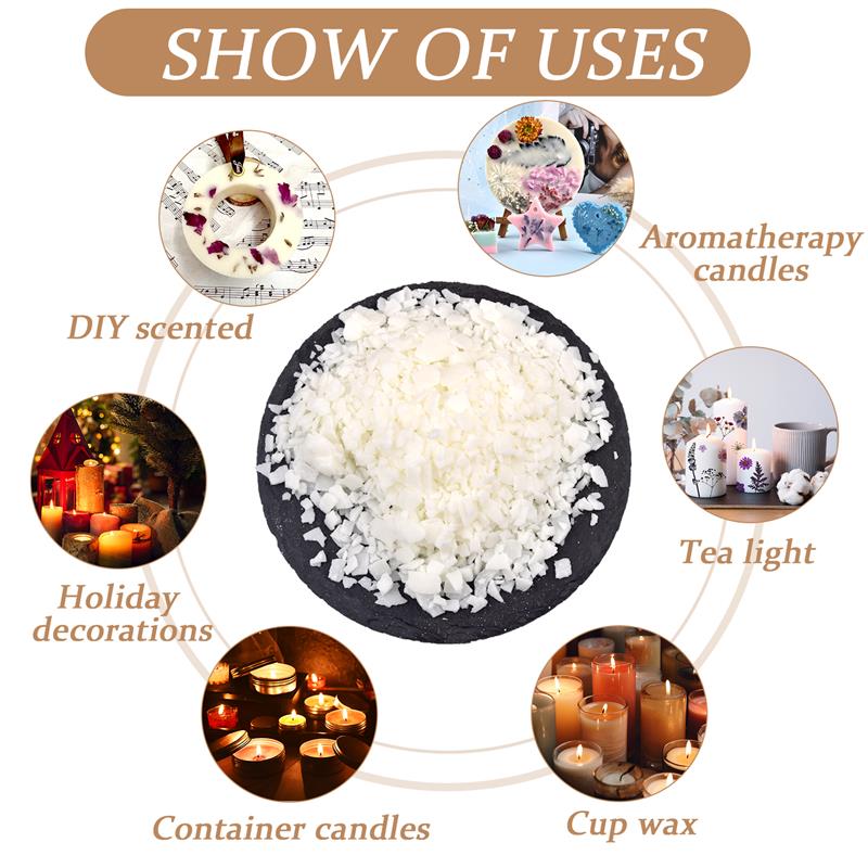 50–1000 g natürliche reine Soj – Candle Making Material Bewertung und Preis