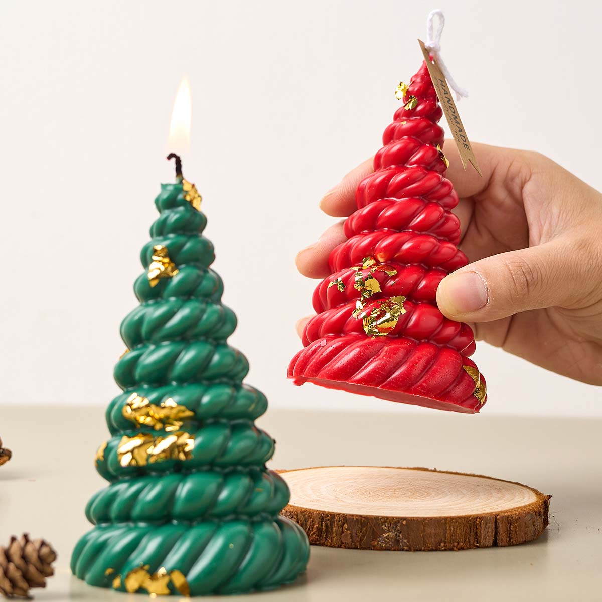 3D Hanfseil Weihnachtsbaum Sil – Candle Making Kit Xmas Bewertung und Preis
