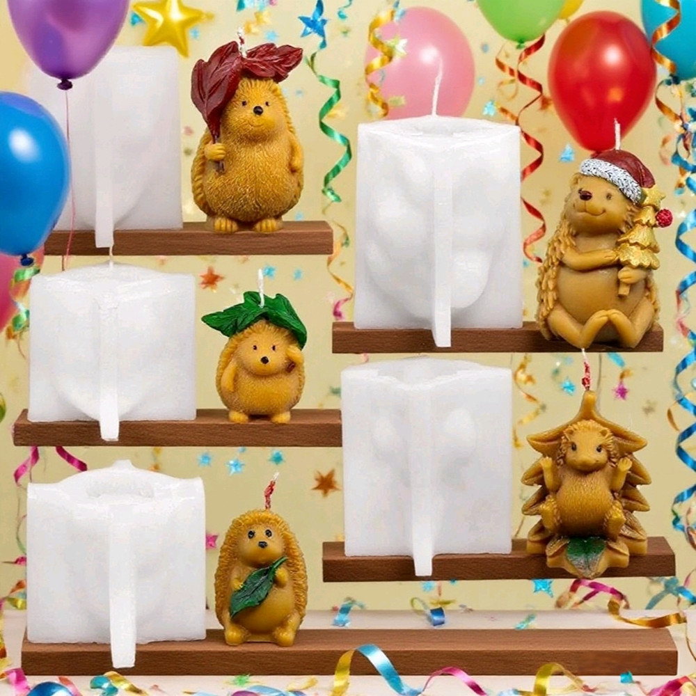 3D Herbst Igel Party Weihnacht – Candle Making Kit Xmas Bewertung und Preis
