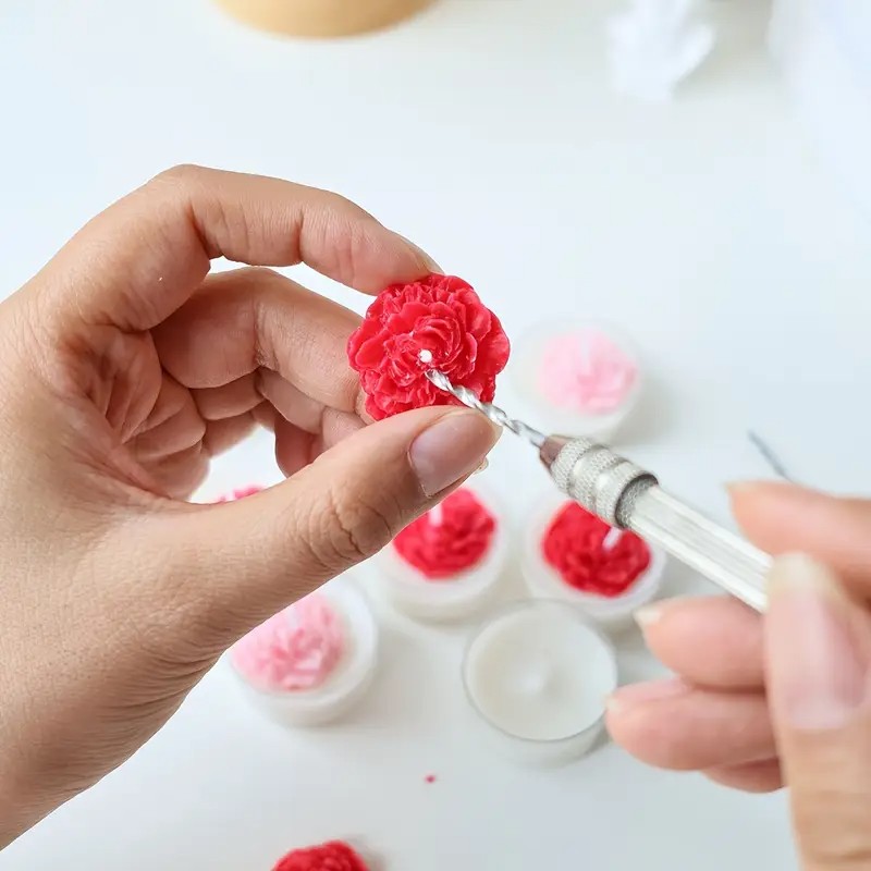 Ein Satz Lochwerkzeuge für die – Candle Making Glass Jars Bewertung und Preis