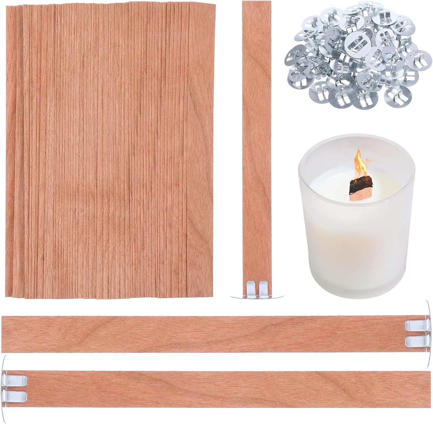 60 Stück Holzdochte für die Ke – Candle Making Video Bewertung und Preis