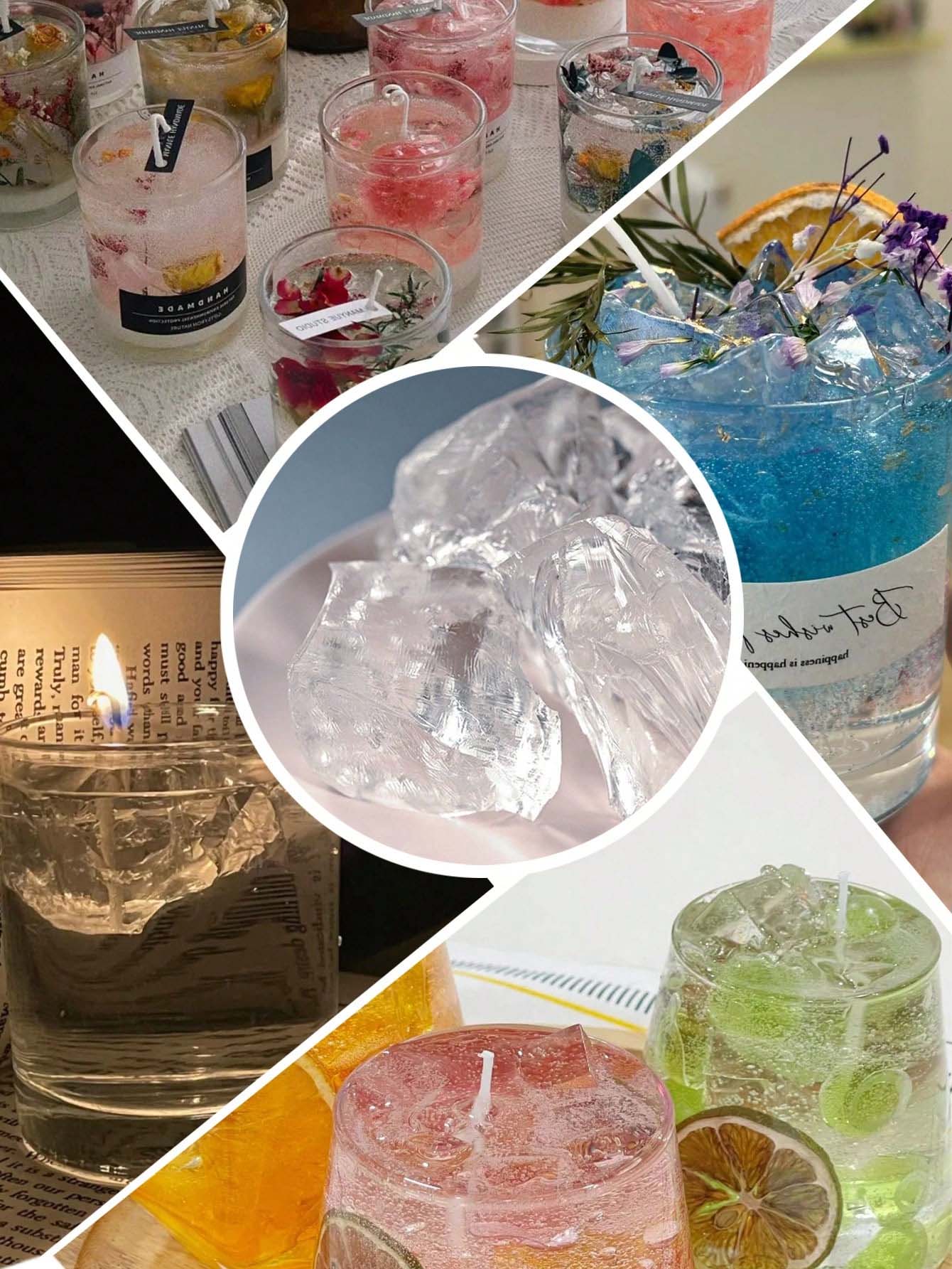 100g/500g/1kg Transparentes Ge – Candle Making Gel Wax Bewertung und Preis
