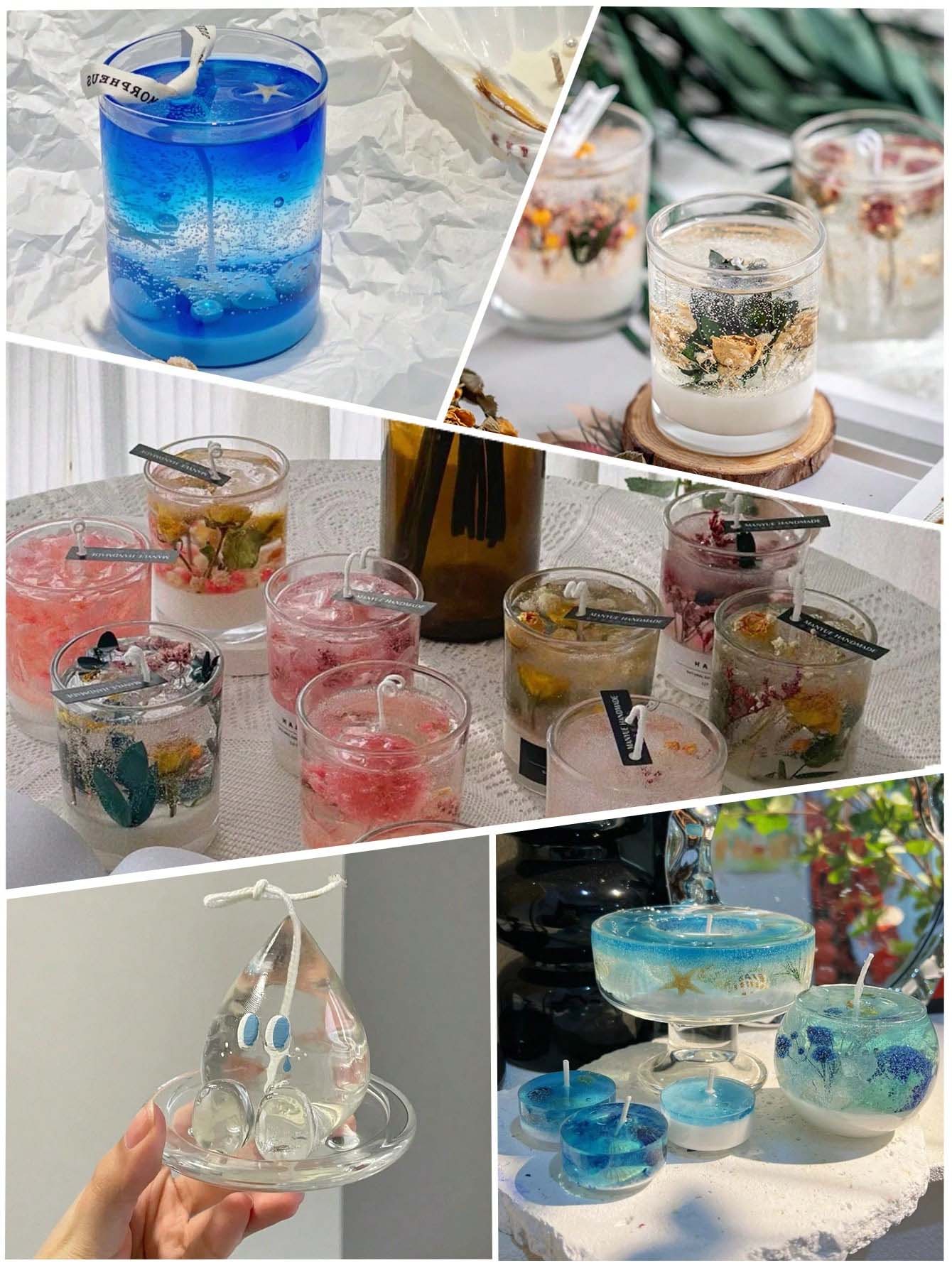 100g/500g/1kg Transparentes Ge – Candle Making Gel Wax Bewertung und Preis